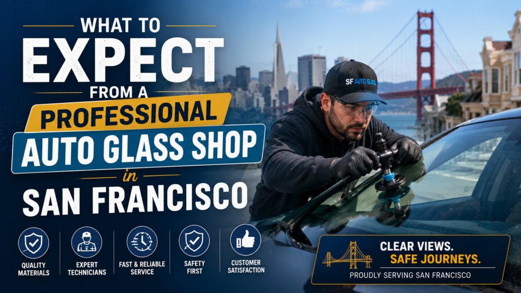 What to Expect From a Professional Auto Glass Shop in San Francisco